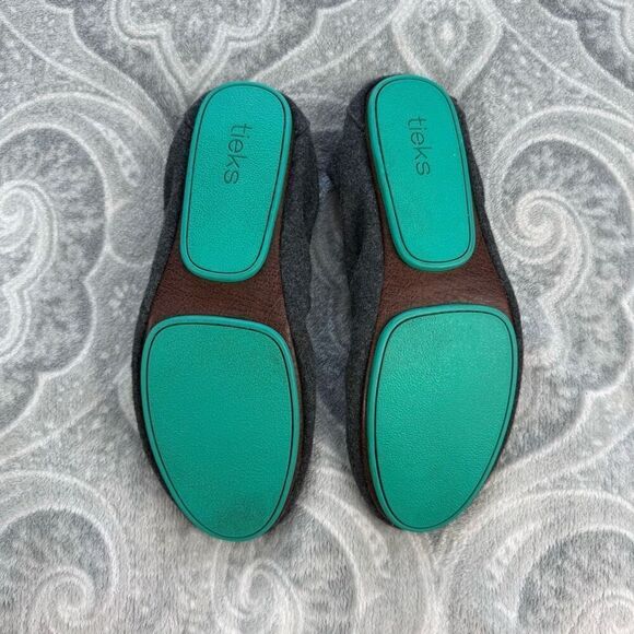 Womens TIEKS Greystone Vegan Wool Ballet Flats Shoes 8 - Picture 5 of 5